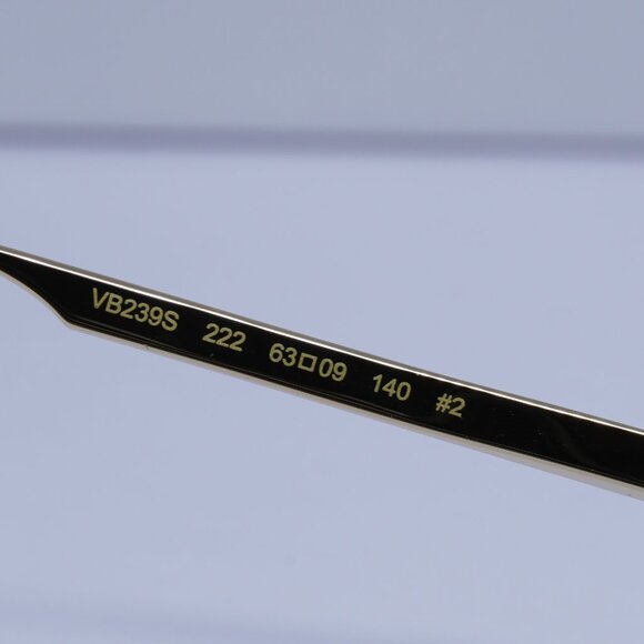 Victoria Beckham VB239S 222 Aviator Sunglasses – Gold/Grey - Picture 8 of 11